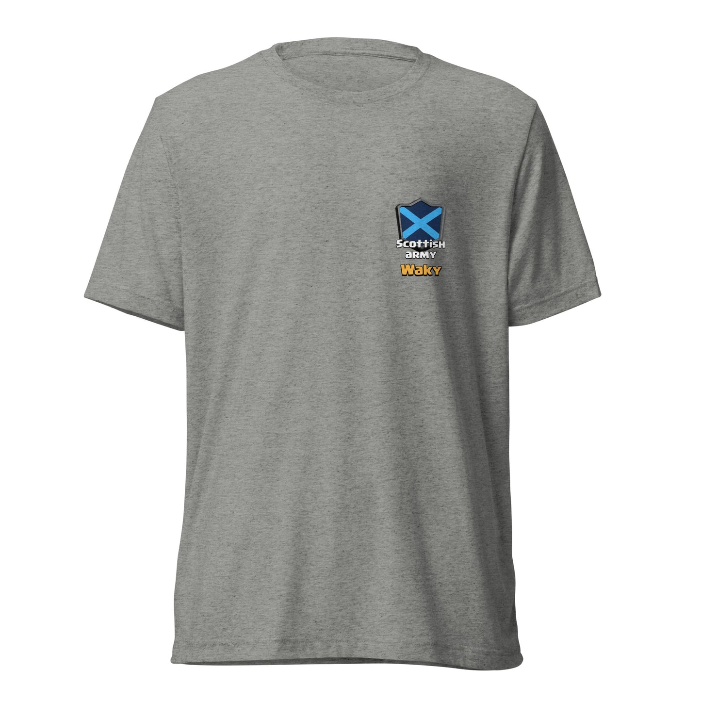 Scottish Army Tri-Blend Tshirt - Unisex