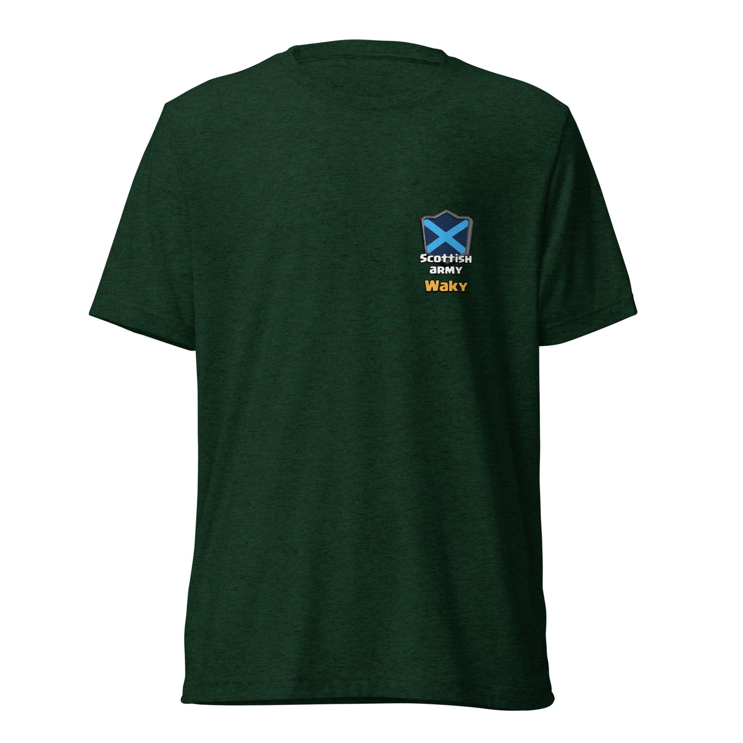 Scottish Army Tri-Blend Tshirt - Unisex